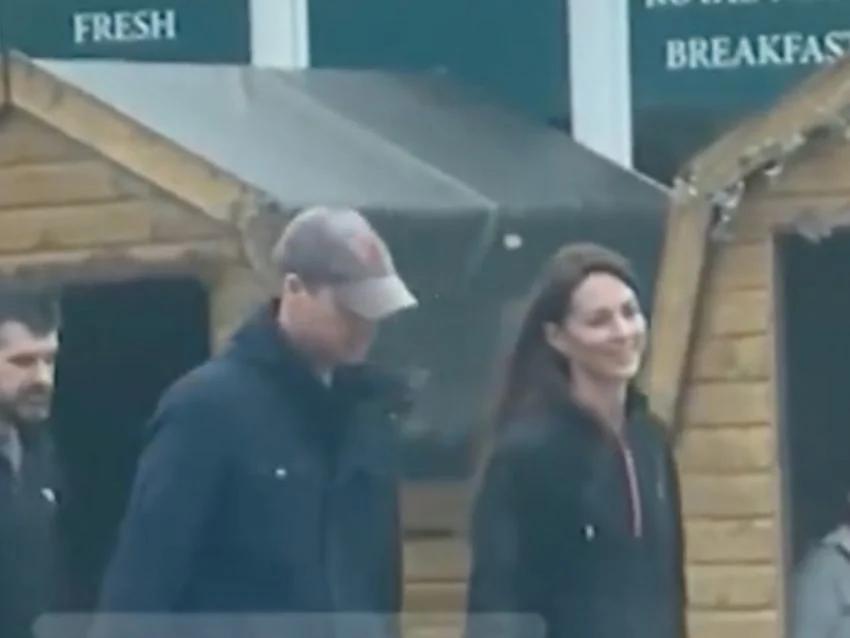 Publican video de Kate Middleton con el príncipe William y no convence nada 