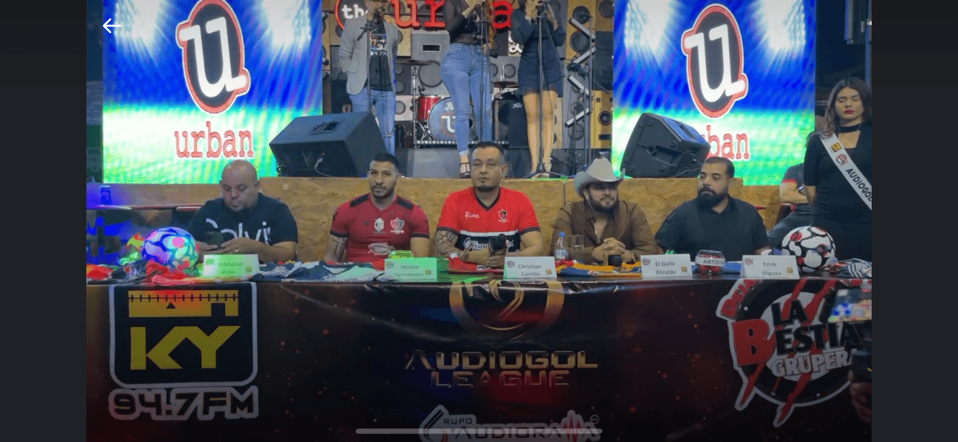 Torneo de Fútbol “AudioGol” Presentado por La Bestia Grupera 89.1 y KY 94.7 FM
