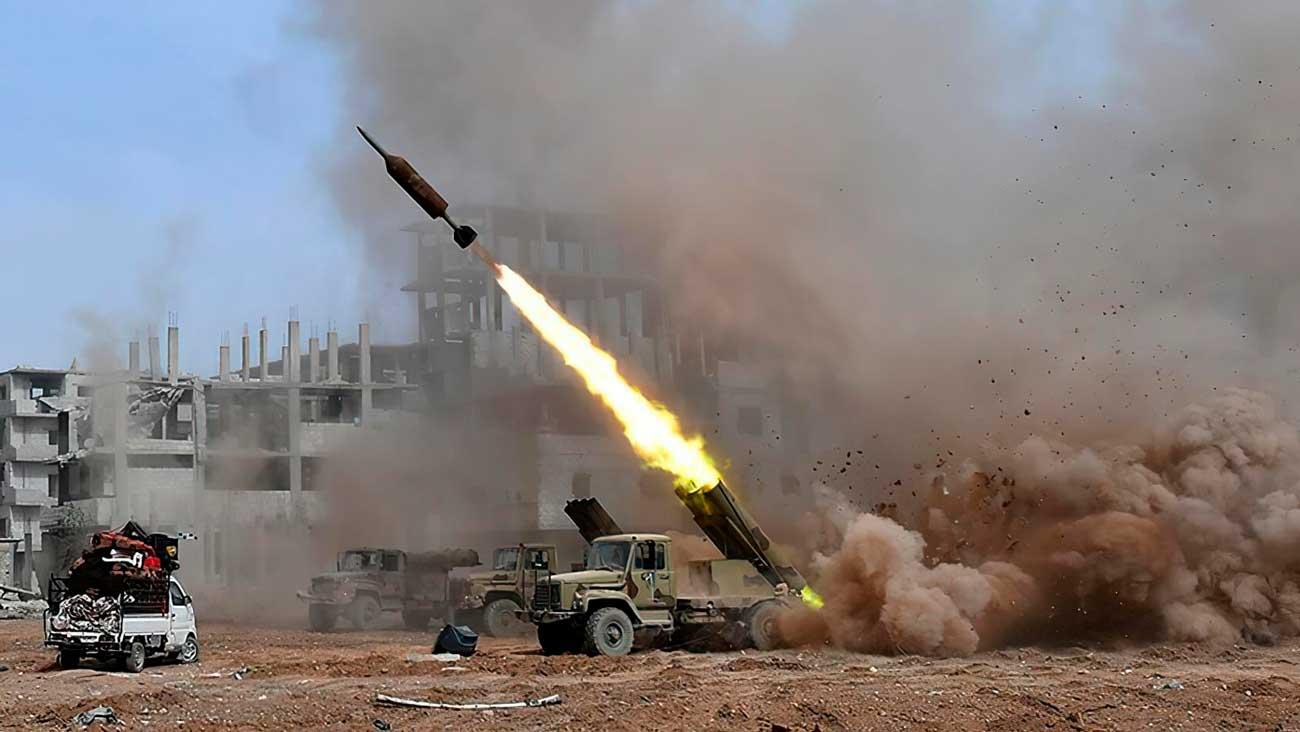 Disparan cohetes desde Irak a Siria 