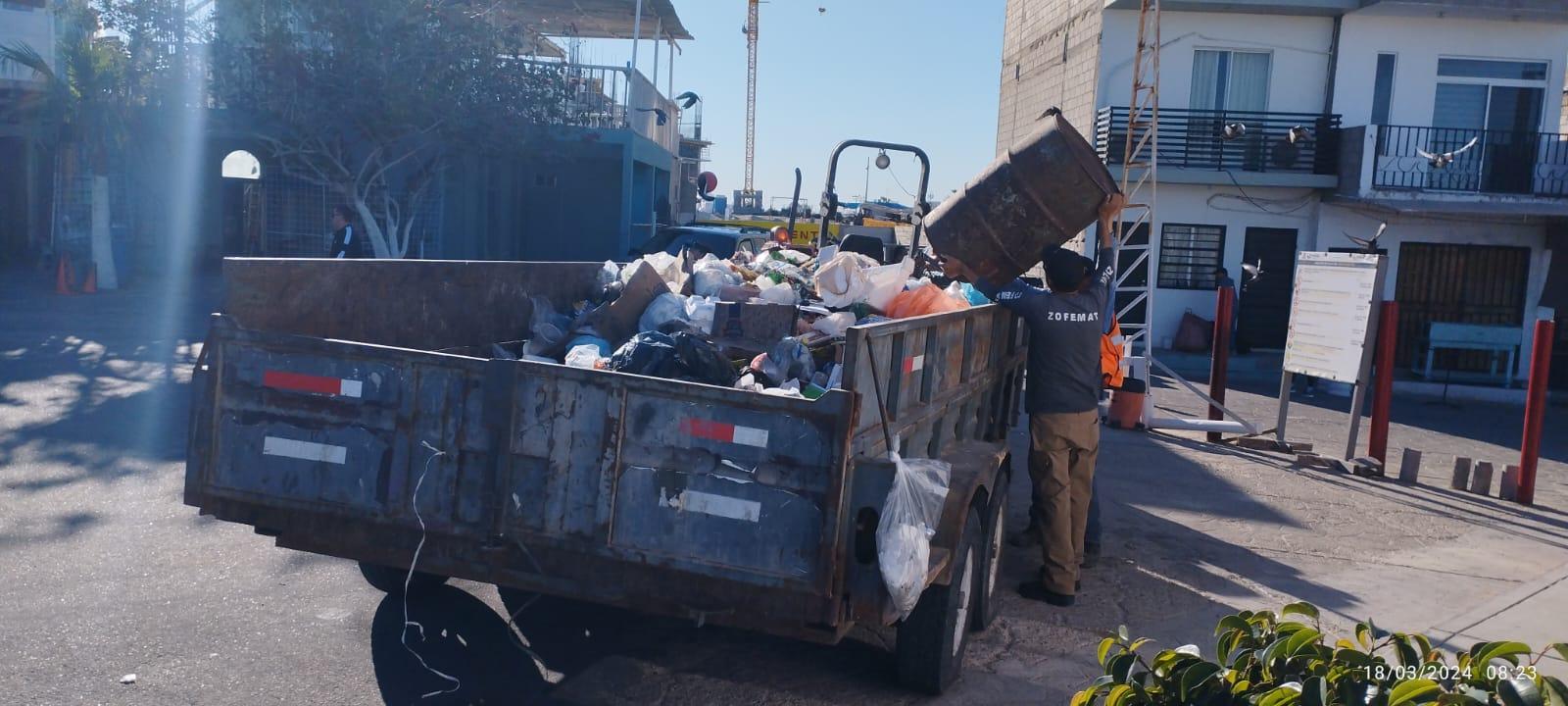 La Semana Santa generó toneladas de basura en Puerto Peñasco