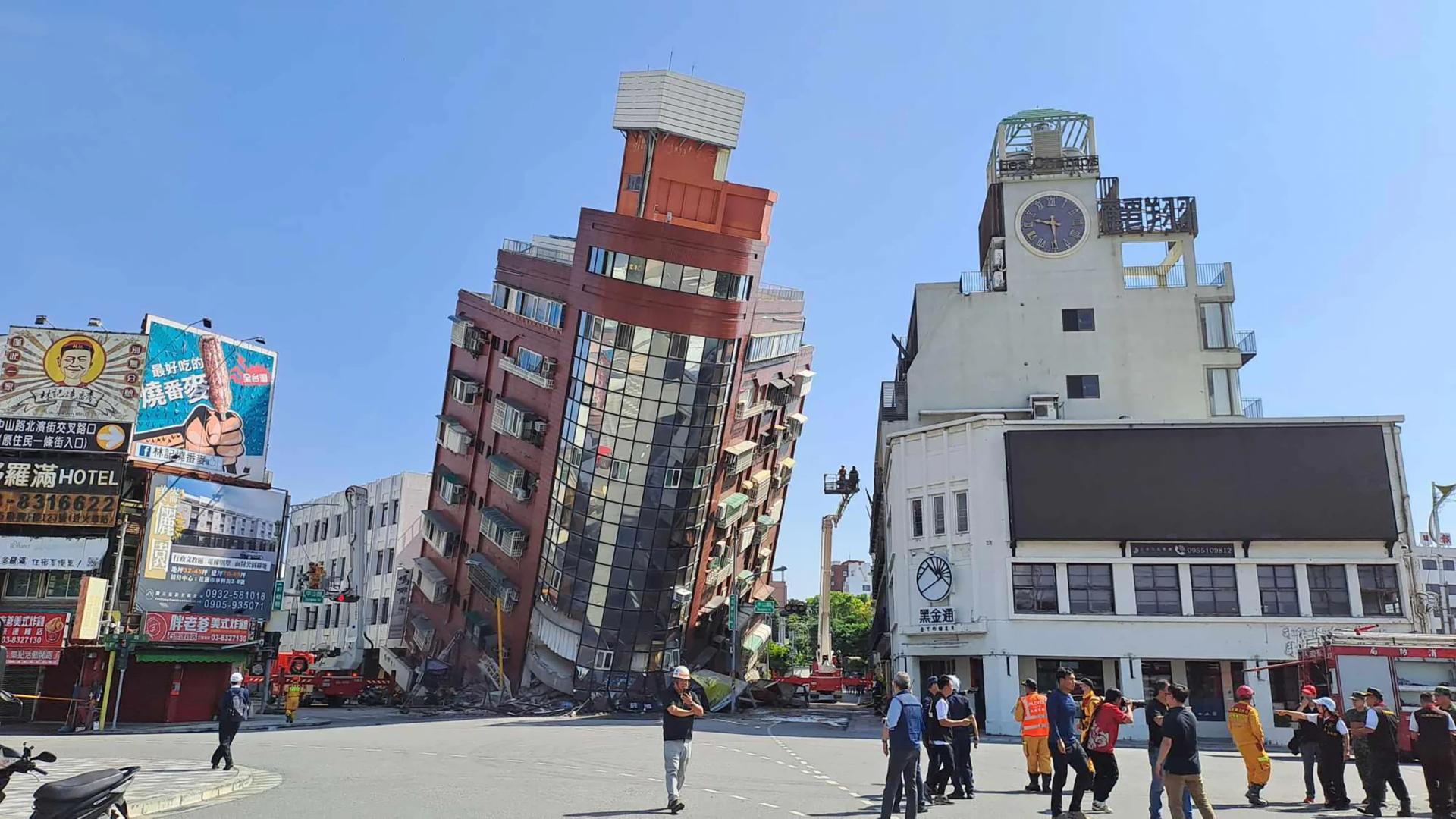 Taiwán vive el peor sismo en 25 años