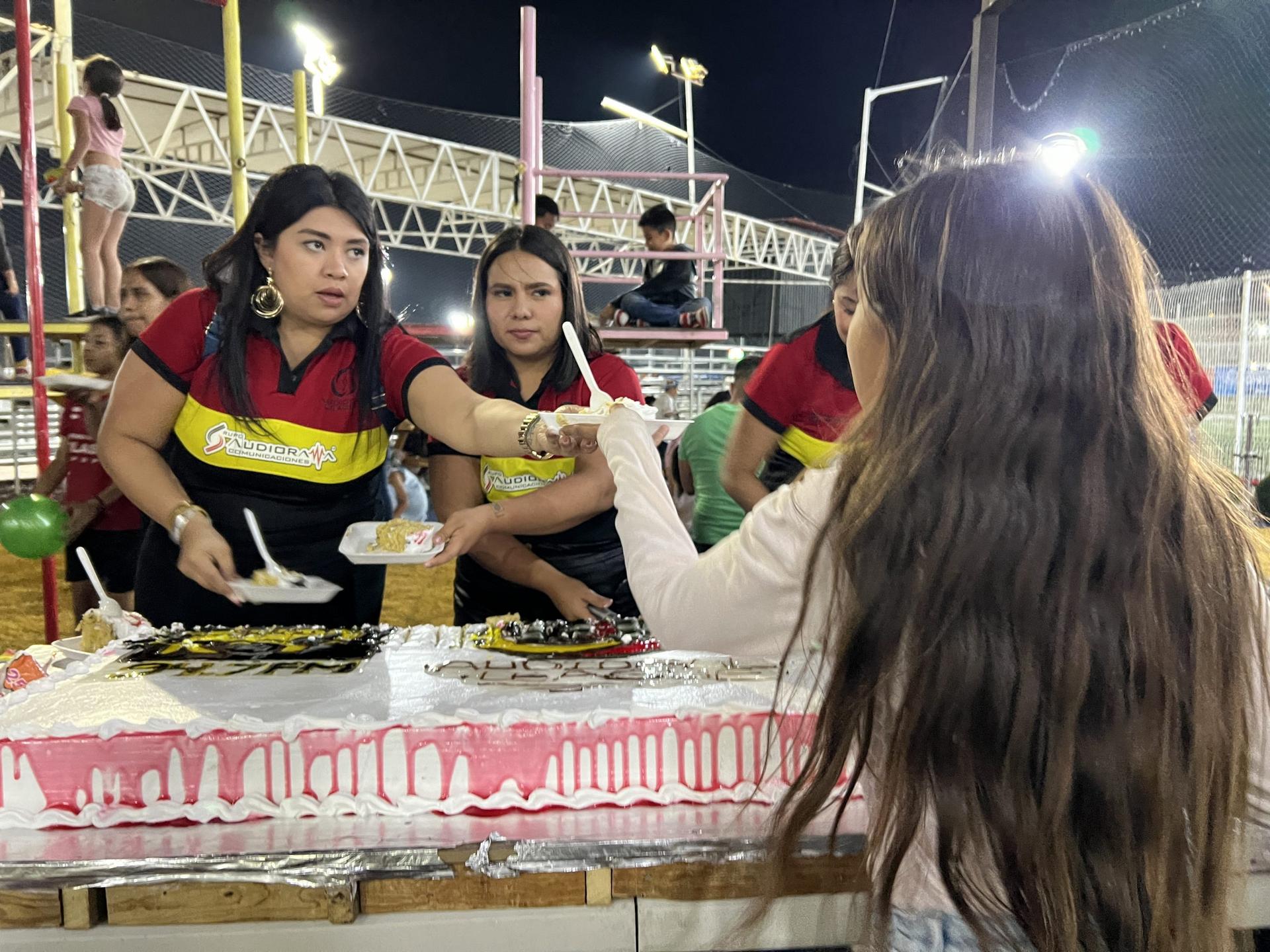 Niños felices en el Audiogol League Espectacular