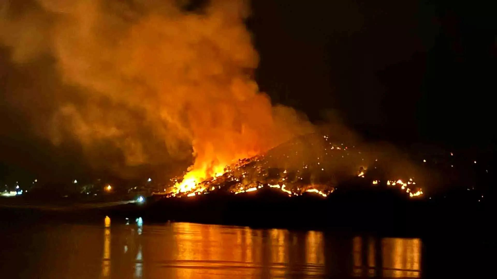 Valle de Bravo sufre de incendios forestales