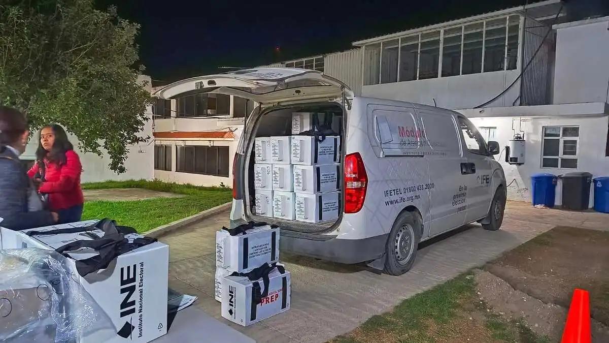 Roban 2 mil boletas electorales en Puebla
