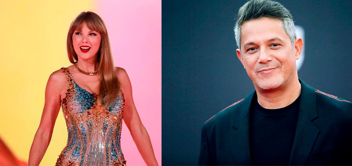 Alejandro Sanz le dio la bienvenida a Taylor Swift en España