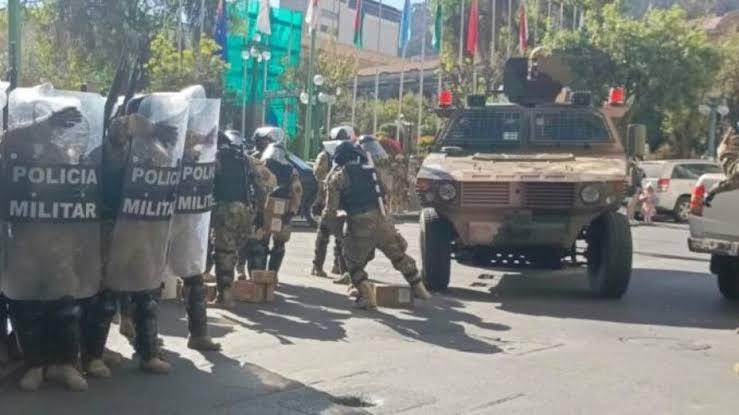 Intento de Golpe de Estado en Bolivia