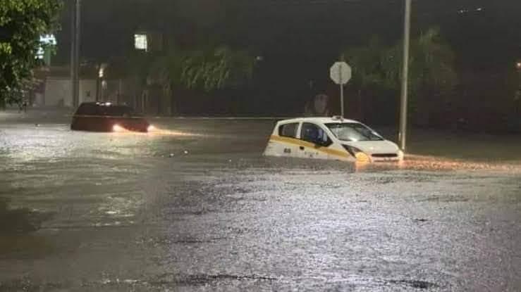 Lluvias sorprenden a Chetumal