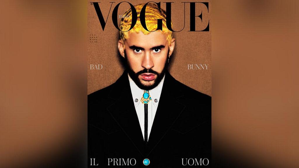 Bad Bunny protagoniza la portada de Vogue Italia