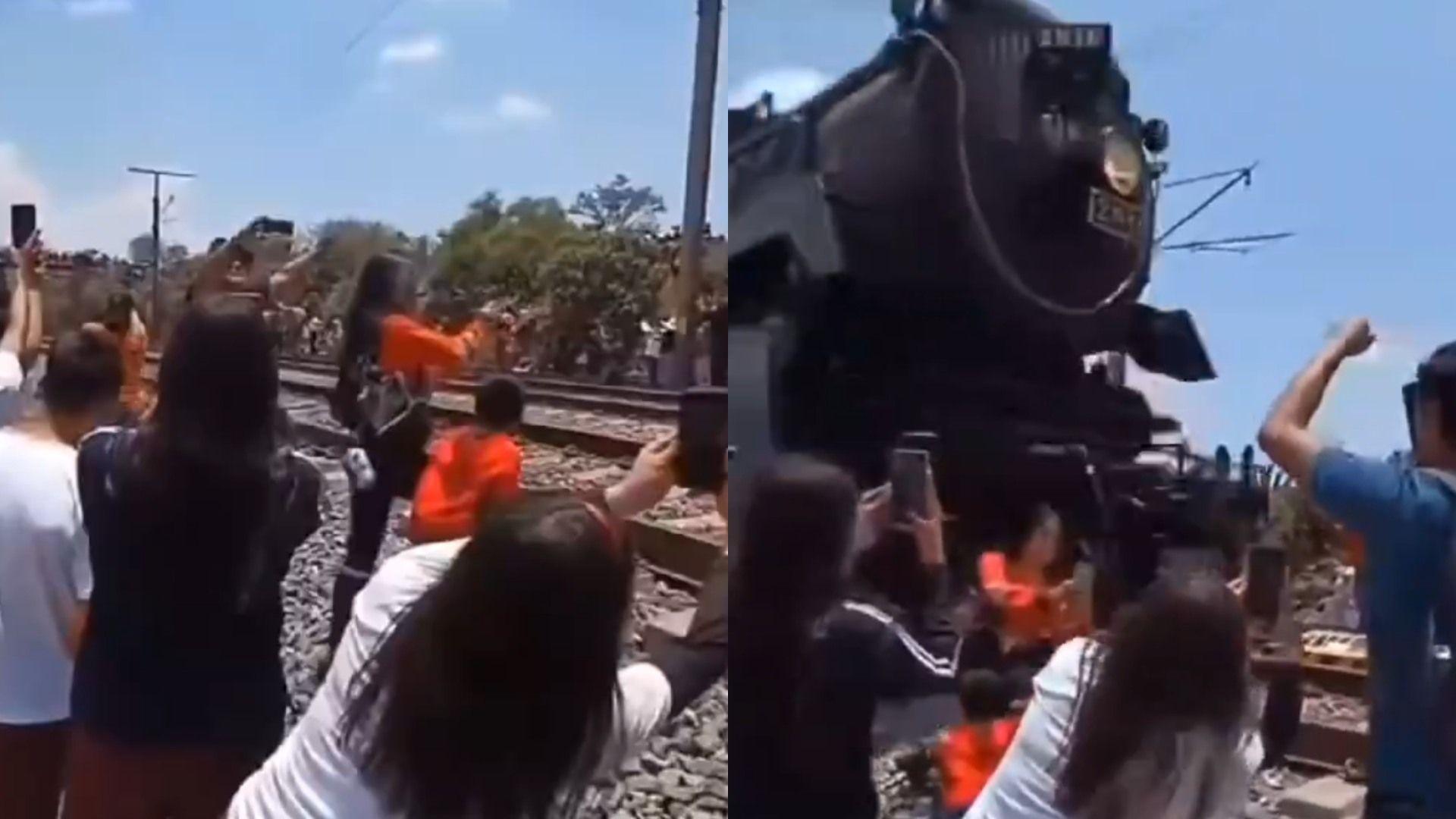 Mujer muere por tomarse una selfie frente a un tren