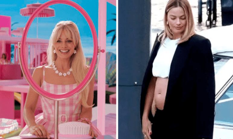 Margot Robbie está embarazada