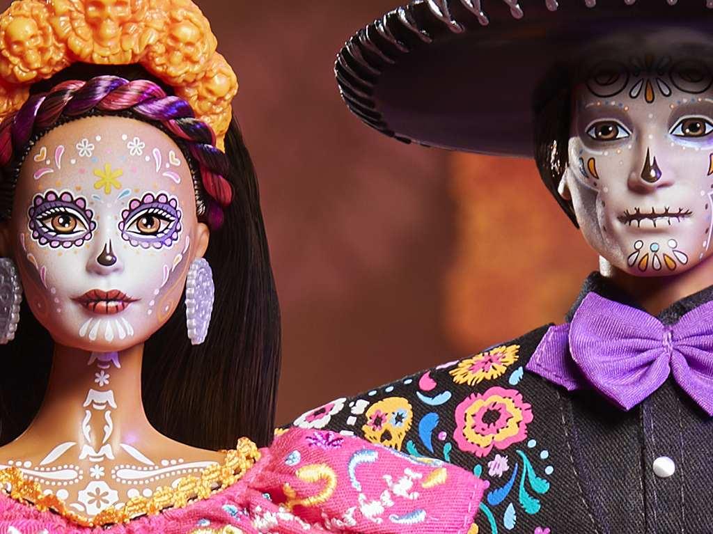 Lanzan Barbie y Ken por el Día de Muertos