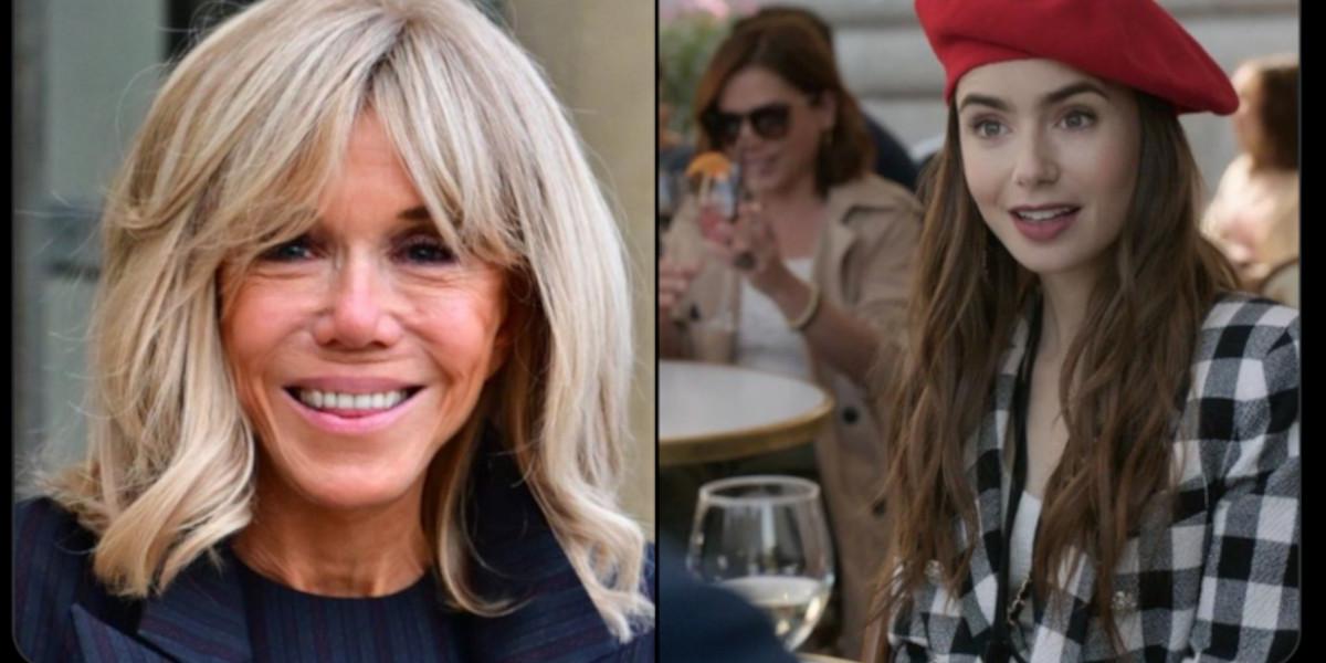 Brigitte Macron aparece en la serie Emily en París
