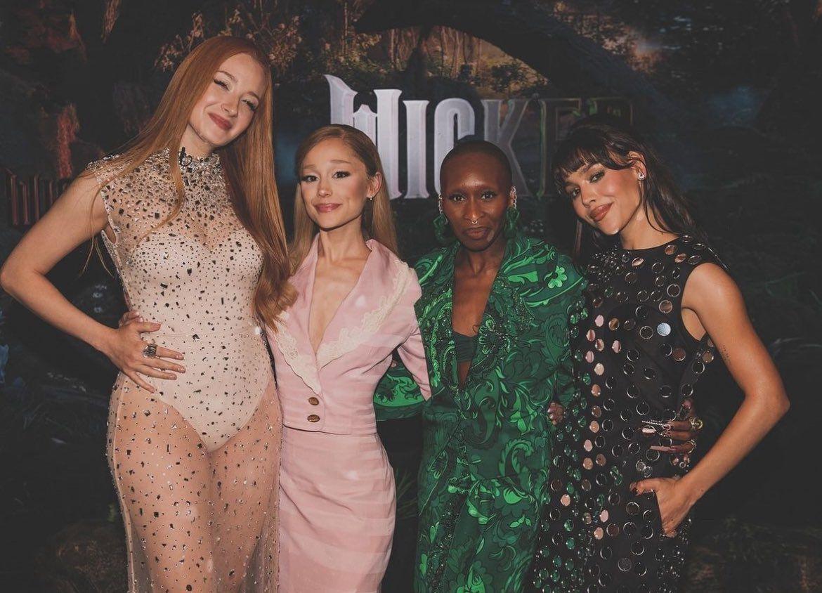 Ariana Grande y Cynthia Erivo presentaron Wicked en CDMX 