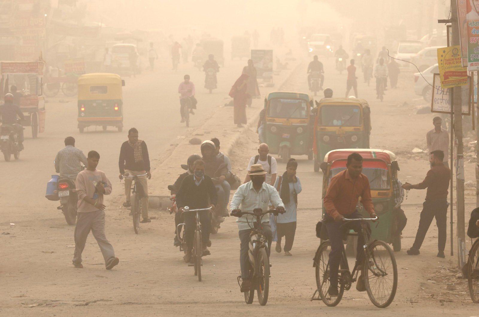 Nueva Delhi sufre de niveles históricos de contaminación