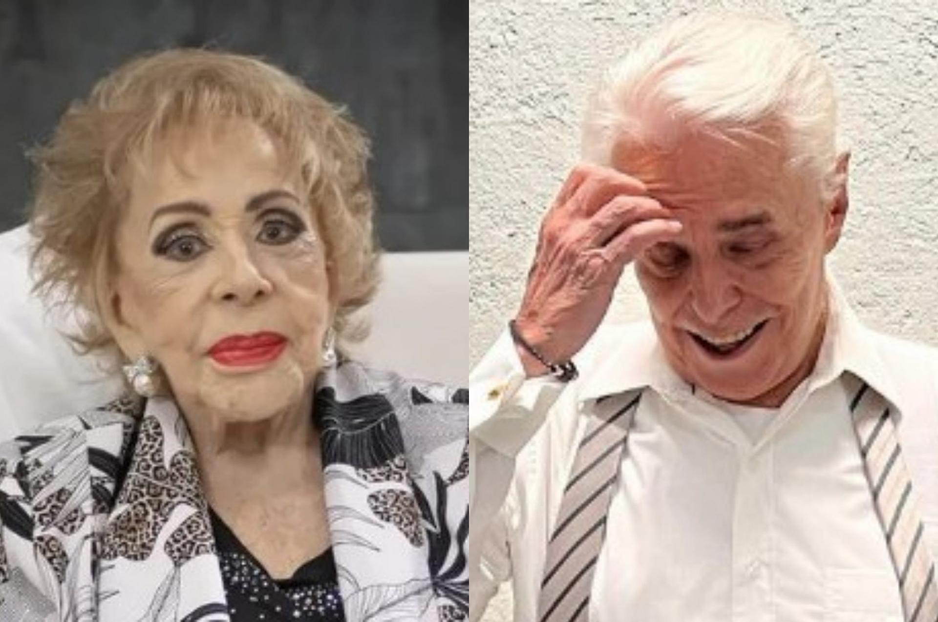 Enrique Guzmán ya se encuentra en el hospital con la familia de Silvia Pinal