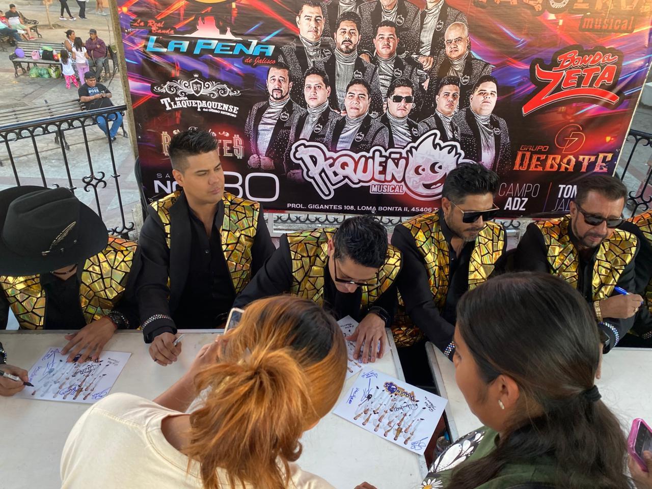 La Bestia Grupera presente en Firma de Autógrafos del RETROBANDA Fest 2024