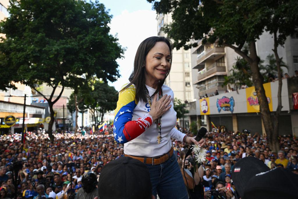 Denuncian detención de María Corina Machado pero ya apareció 