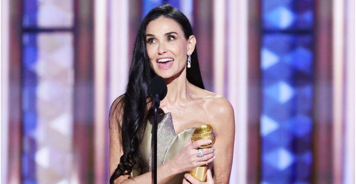 Demi Moore envió un poderoso mensaje desde la cima 