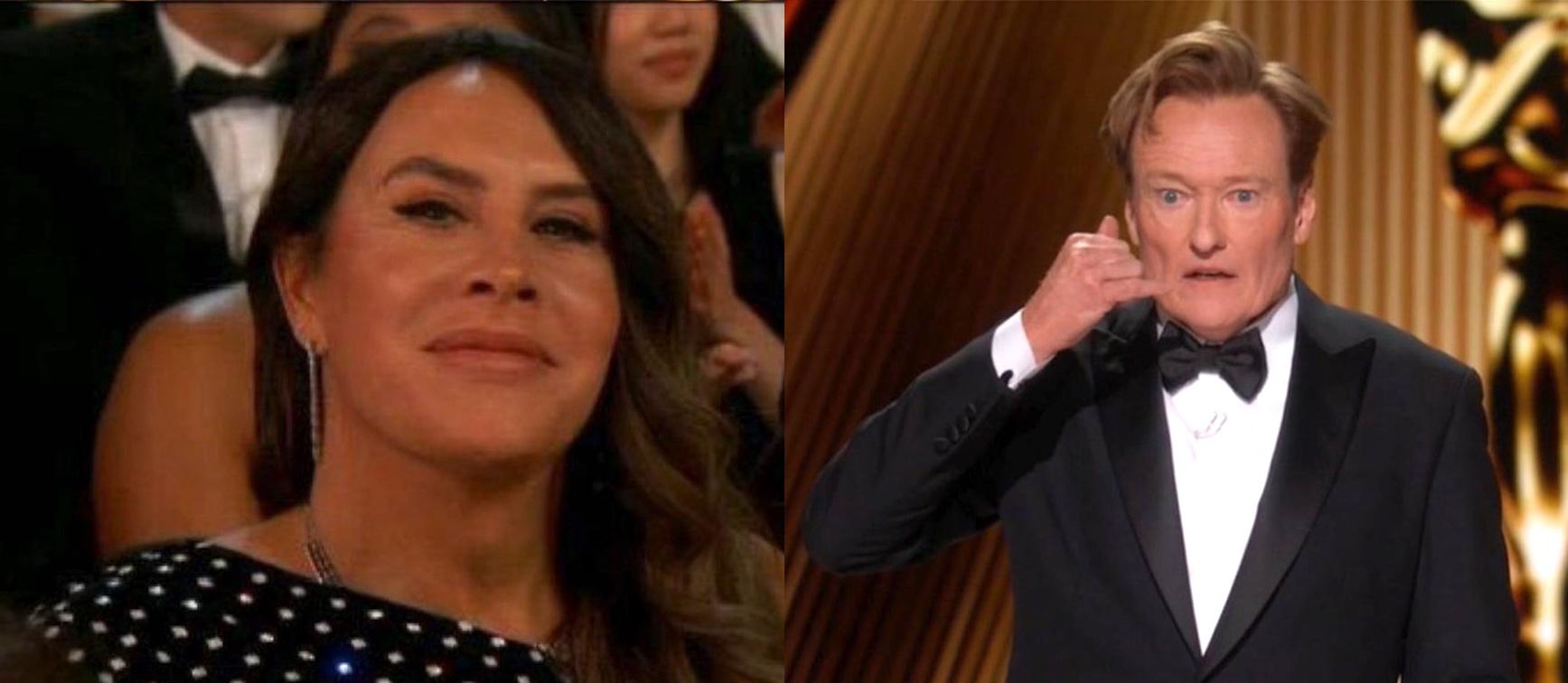 Conan O’Brien se burló de Karla Sofía Gascón 