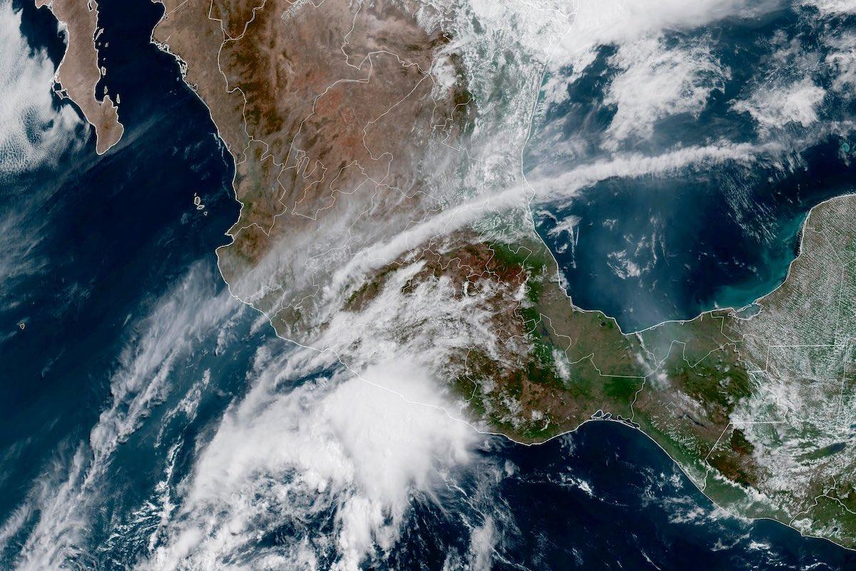 Alerta por la formación de la Depresión Tropical Uno-E en el Pacífico