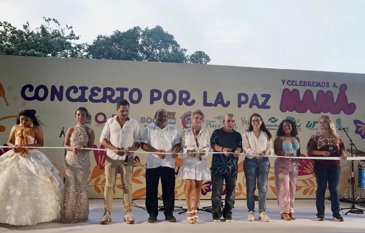 Concierto por la paz y celebremos a Mamá en Quintana Roo