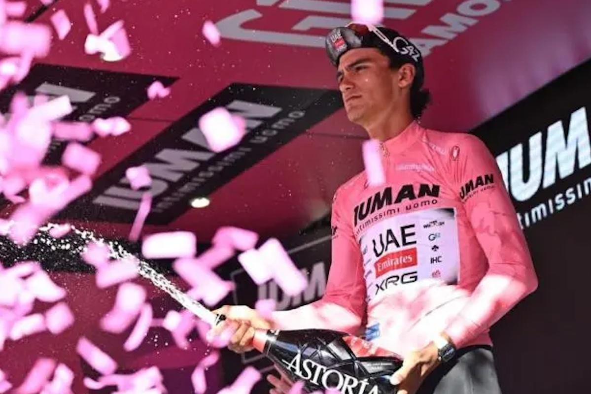 Isaac Del Toro mantiene liderato en la 11ª etapa del Giro de Italia