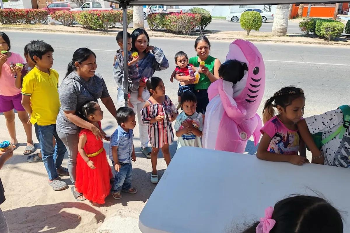 Grupo Audiorama Comunicaciones hace sonreír a los niños de Puerto Peñasco