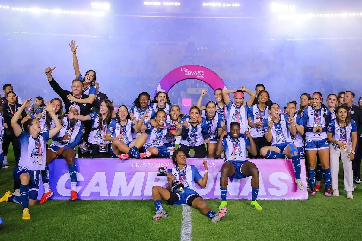 Pachuca es campeón de la liga femenil de fútbol
