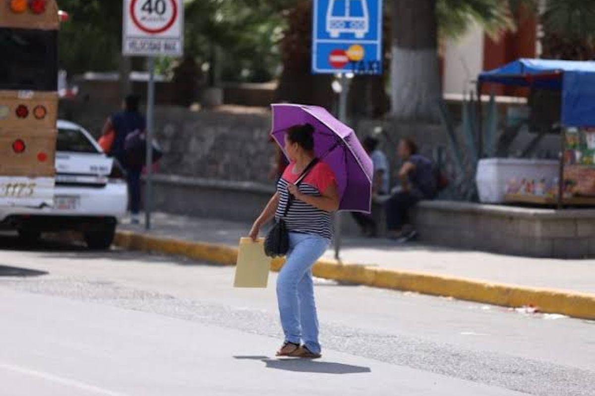 Ciudad Juárez se “derrite” llegan temperaturas a más de 41°C