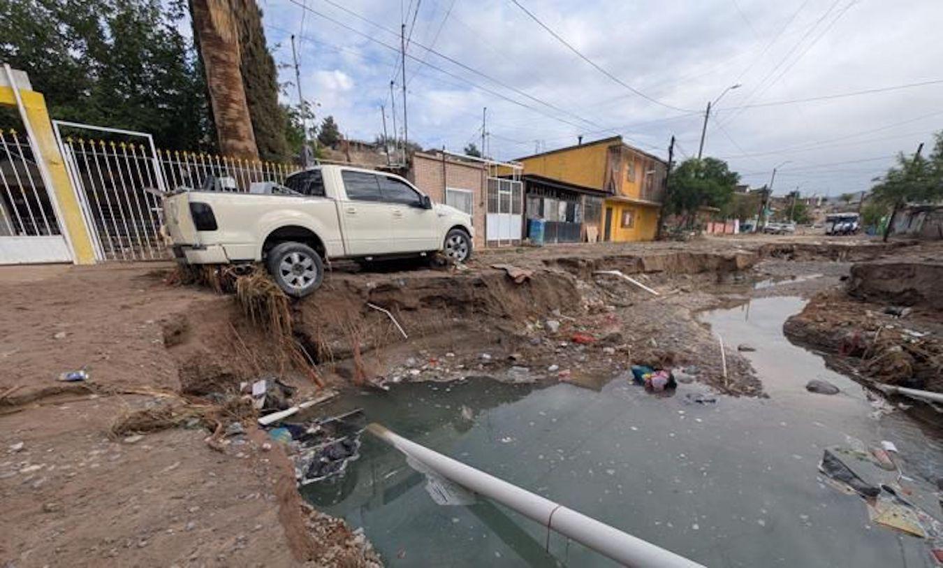 Activan Plan DN-III tras inundaciones y daños en Ciudad Juárez Chihuahua
