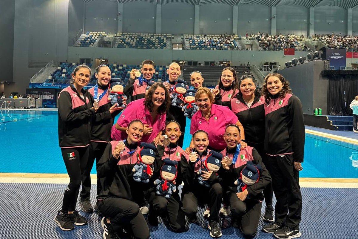 México se llevó el tercer lugar en la Final de Copas del Mundo de Natación Artística
