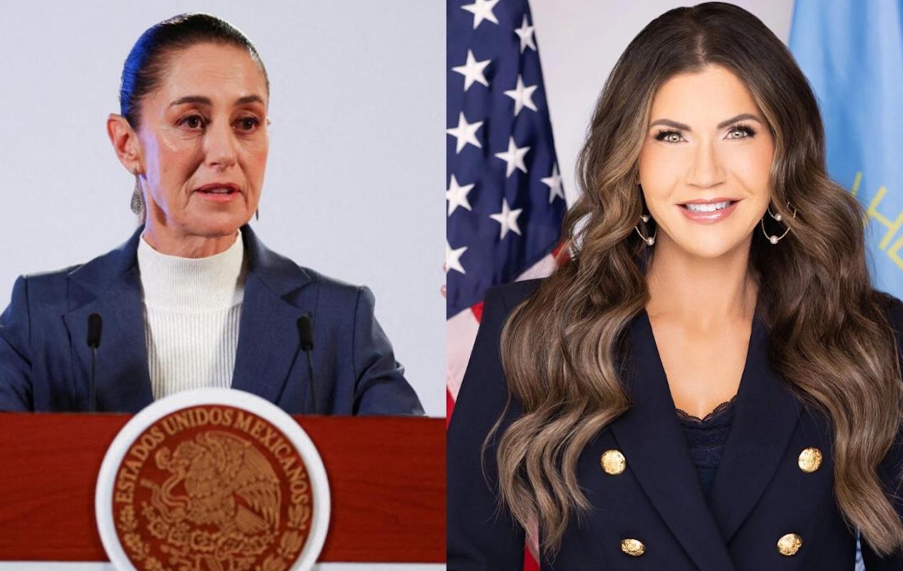Acusa gobierno de Trump a Claudia Sheinbaum de fomentar las protestas en EU