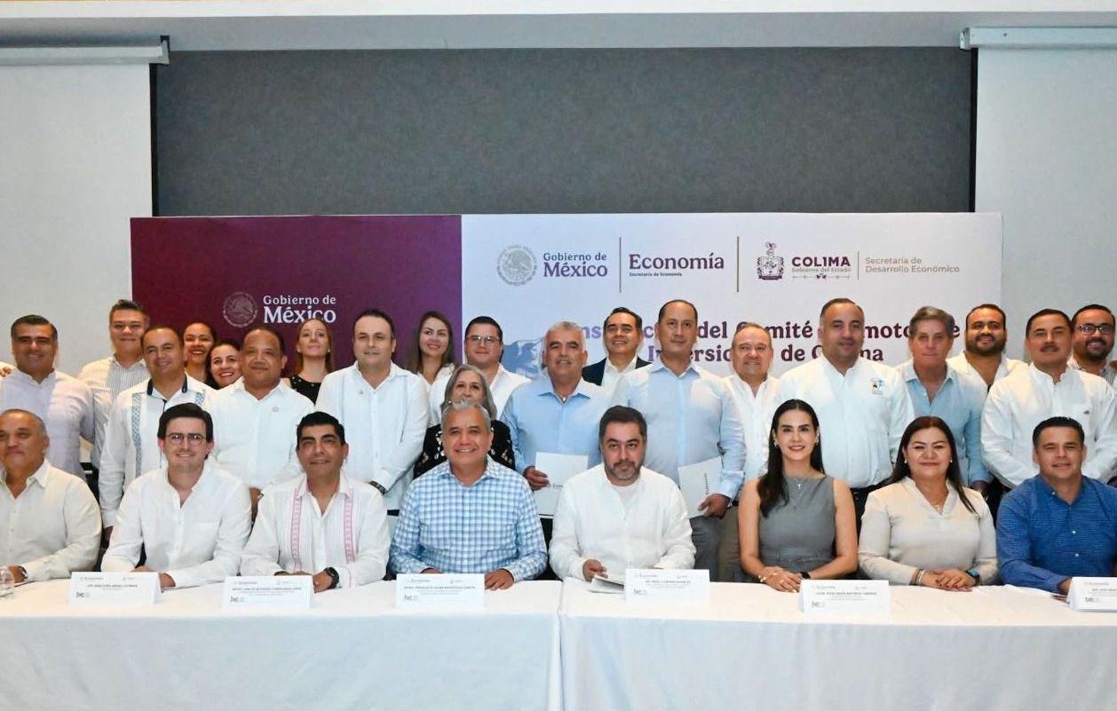Gobiernos de México y Colima instalan Comité Promotor de Inversiones