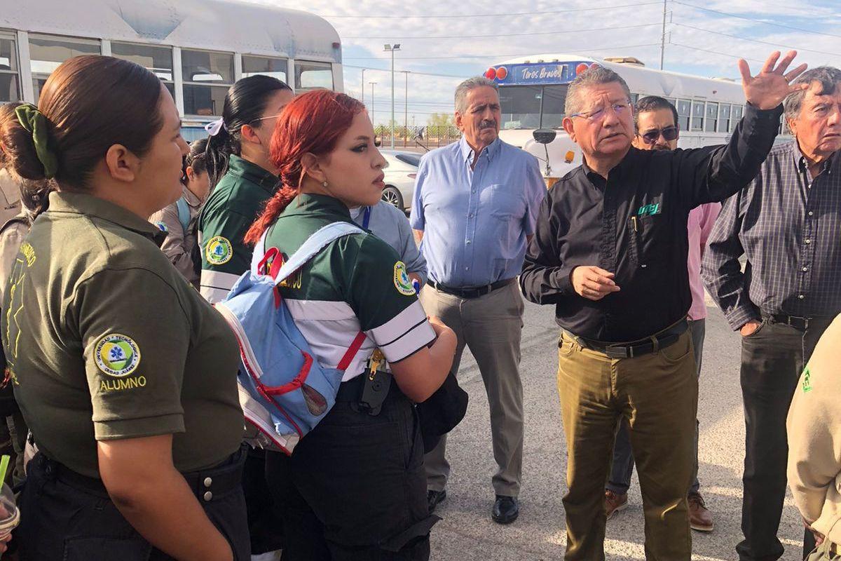 Estudiantes de la UTCJ apoyo a zonas afectadas inundaciones en la frontera