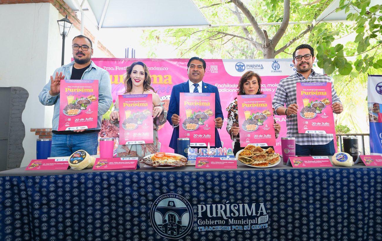 Presentan la Séptima Edición de “Purísima de Mil Sabores”, a celebrarse el 20 de julio