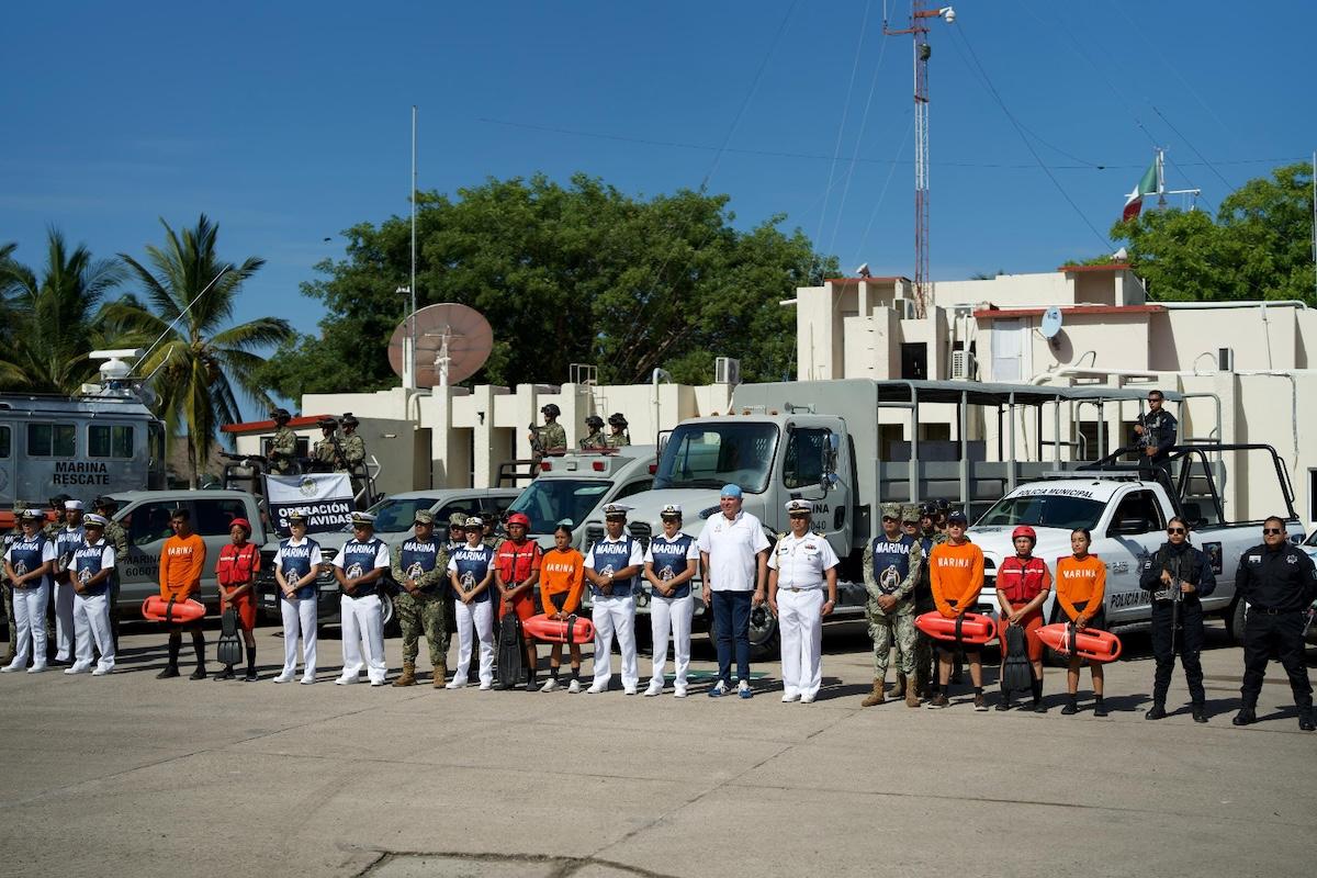 Inicia Plan Marina “Operación Salvavidas Verano 2025” en Nayarit
