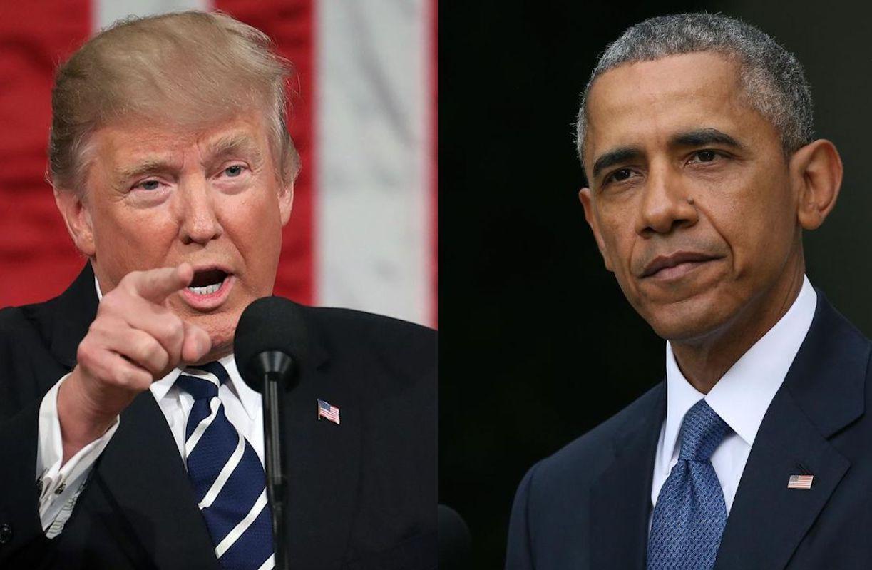 Trump acusa de traidor a Obama