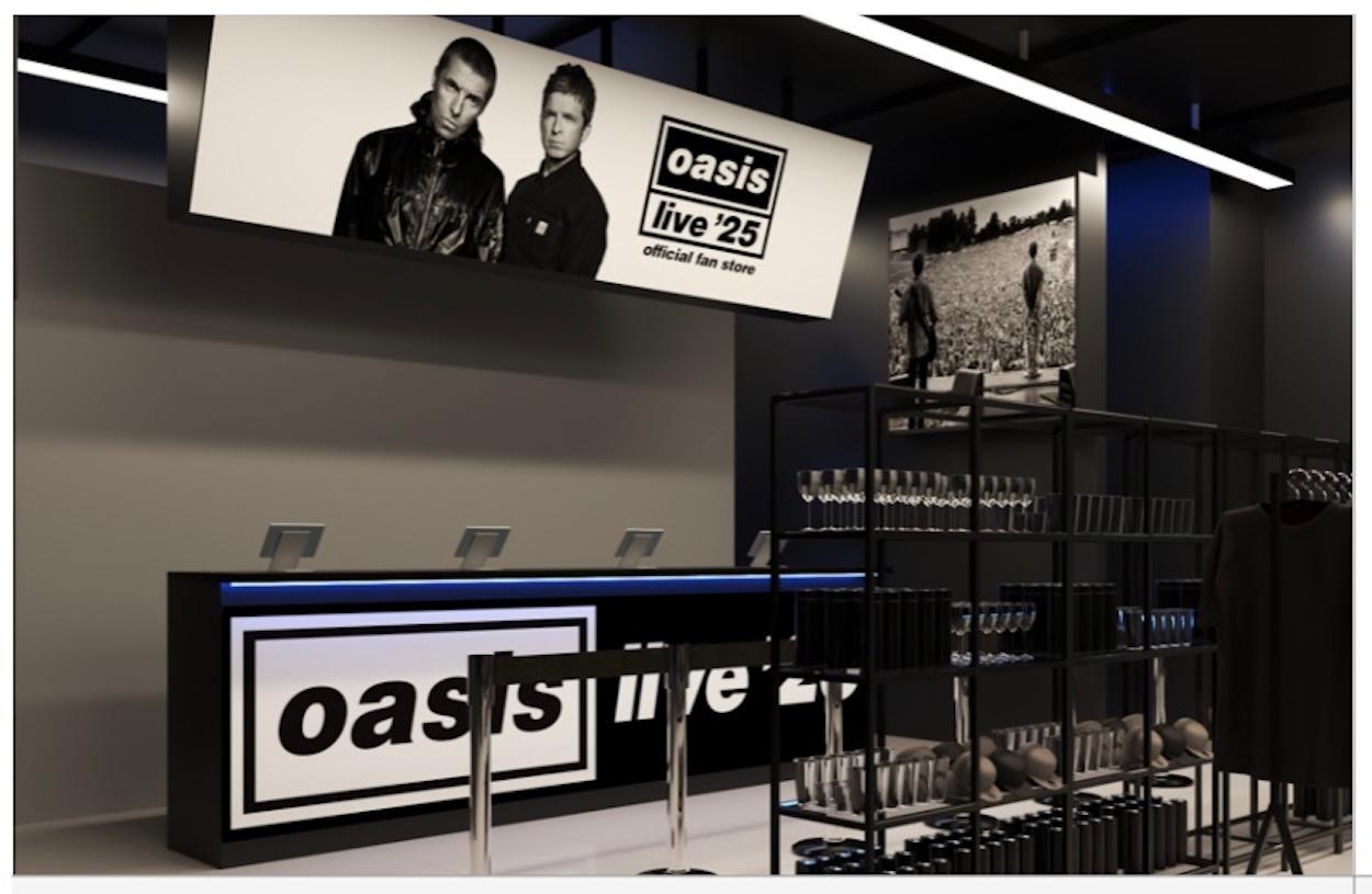 Oasis abrirá tienda oficial para fans en CDMX como parte de su gira Live ‘25