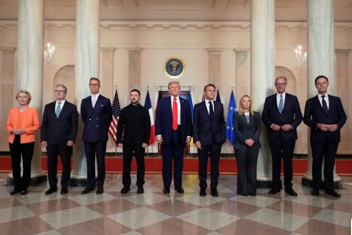 Volodymyr Zelenski se reunió con Donald Trump