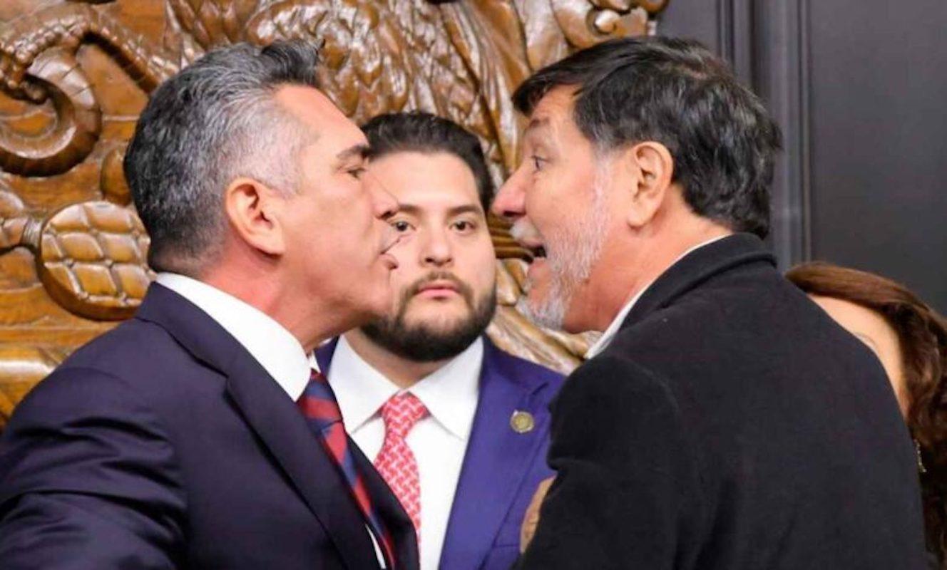 Políticos opinaron sobre el enfrentamiento, Noroña y Alito Moreno