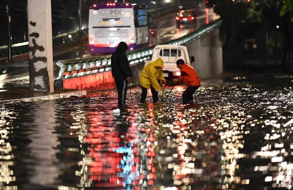 Alertan a la CDMX por pronóstico de Mega lluvias