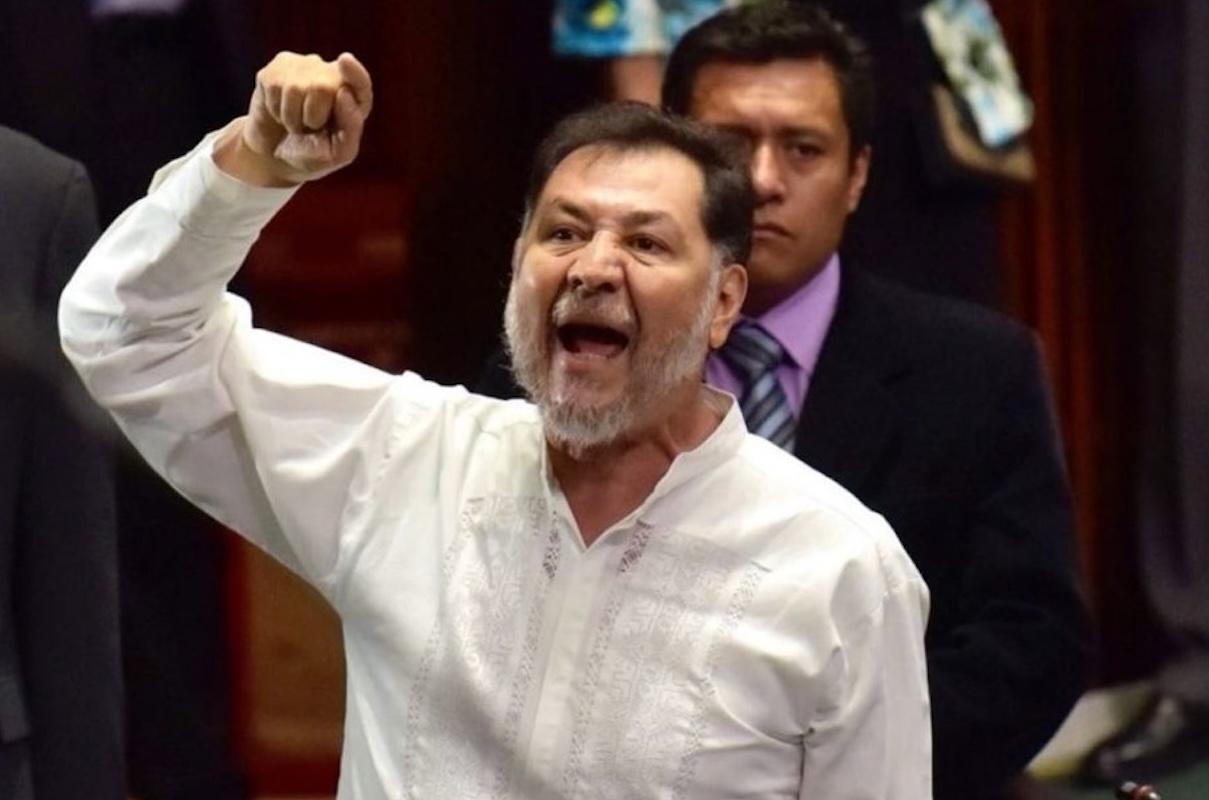 Fernández Noroña va por acción penal contra legisladores del PRI