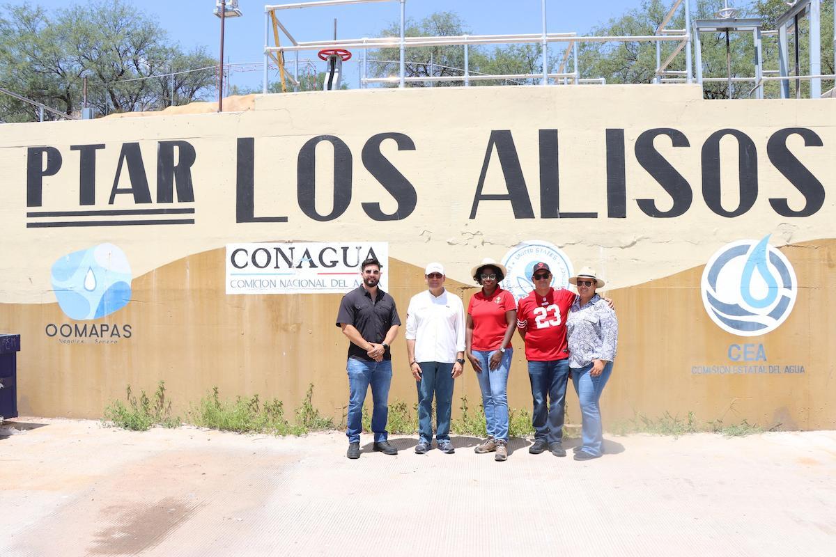 Visita Michelle Ward obra de inversión tripartita