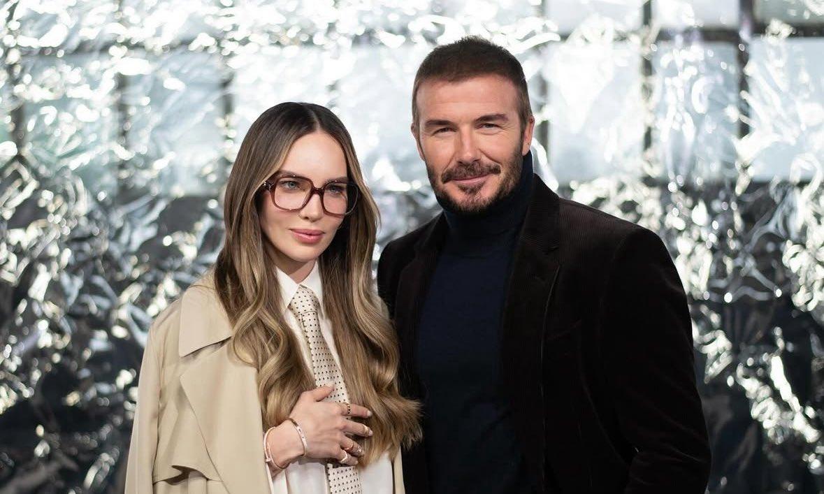 Belinda y David Beckham juntos en Milán 