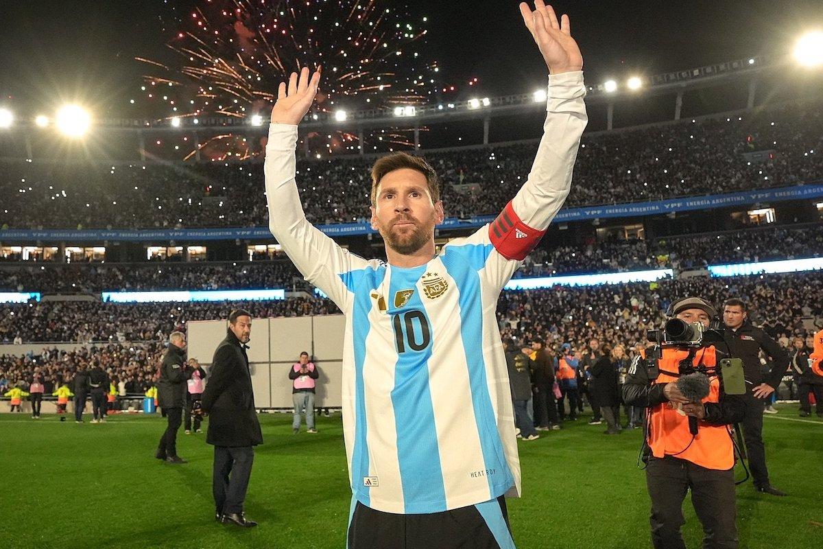 ¿Messi jugó su último partido en Argentina?