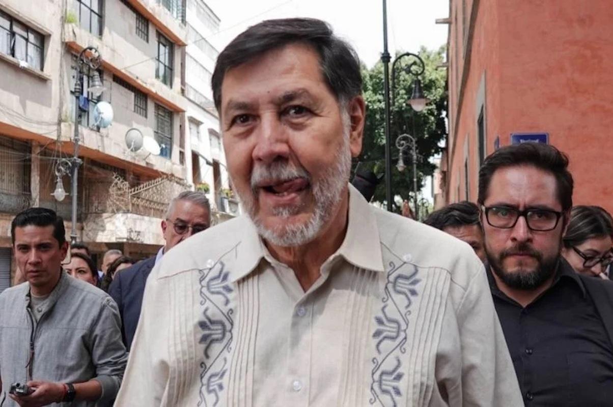 La Guardia Nacional cuida la casa de Fernández Noroña en Tepoztlán