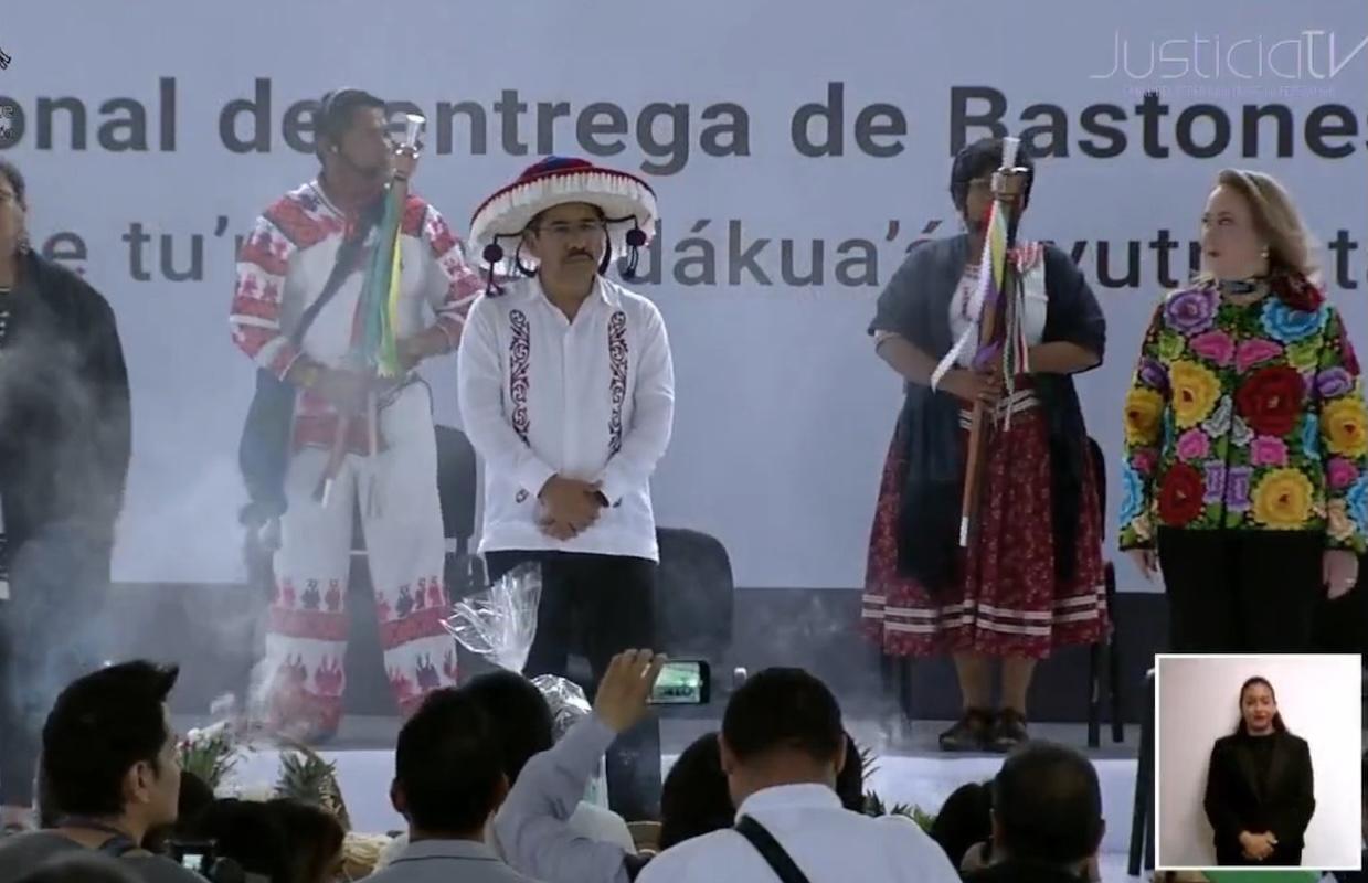 Reciben bastón de mando los nuevos ministros de la SCJN 