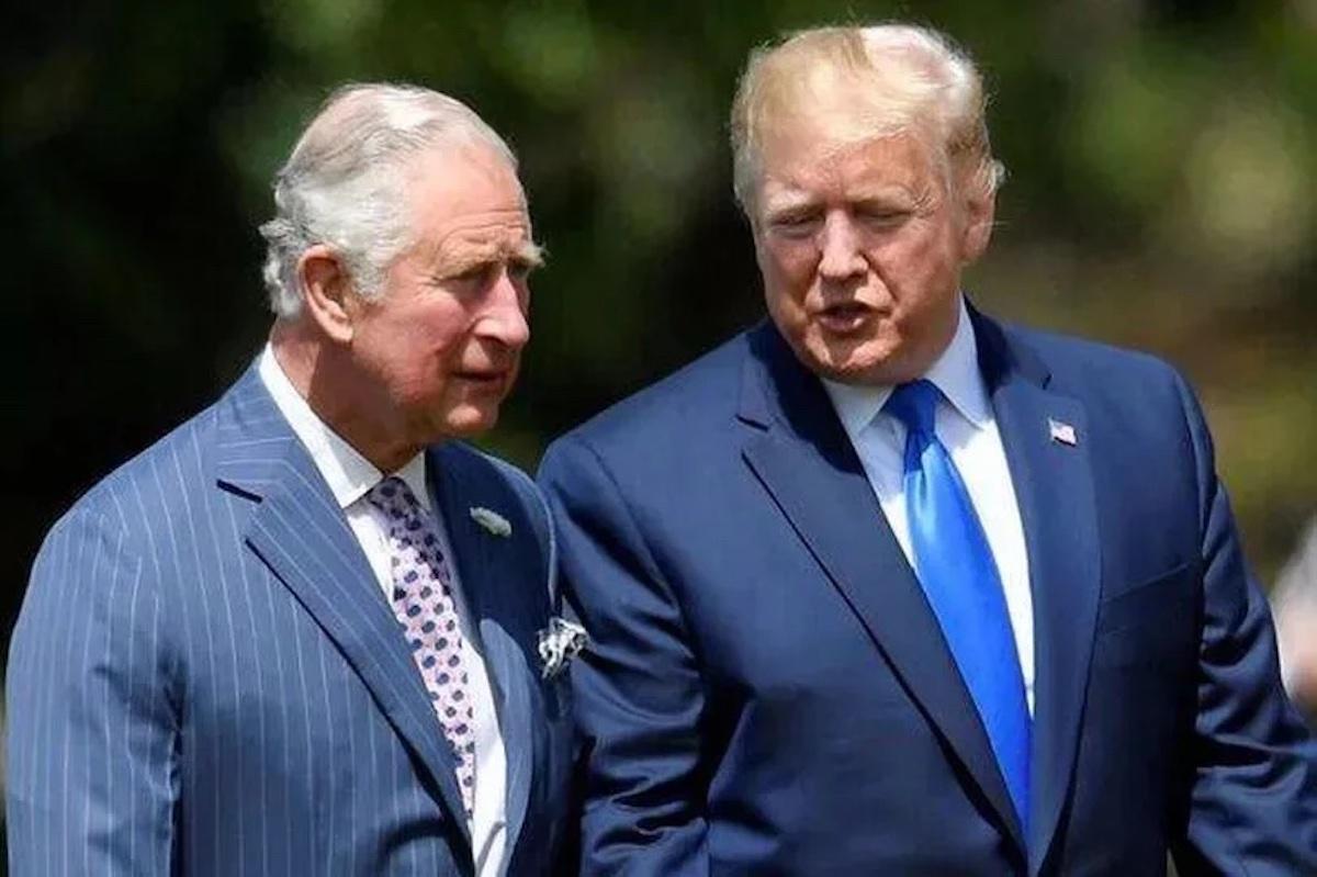 Activistas dan la bienvenida a Trump al Reino Unido 