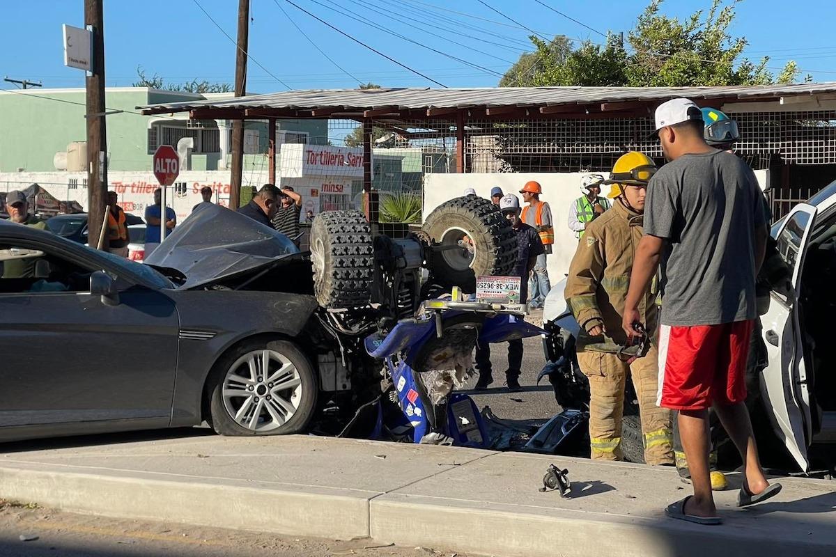 Imprudencia al volante cobra una vida en trágico accidente en Puerto Peñasco