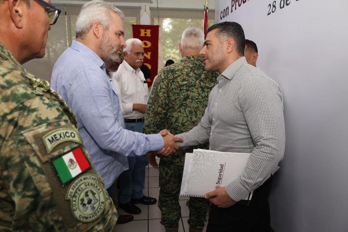 García Harfuch se reunió con productores de limón de Michoacán 